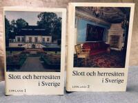 Svenska slott och herres&auml;ten UPPLAND 1-2 
