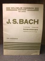 15 zweistimmige - 15 dreistimmige Inventionen