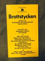 Brottstycken : notiser om arkeologiskt och kulturhistoriskt detektivarbete