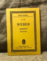  Overture to the Romantic Opera Oberon 