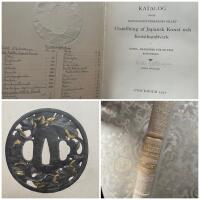 Katalog &ouml;fver konsthantverkarnes Gilles utst&auml;llning af japansk konst och konsthandtverk i Kungl Akademierna f&ouml;r de fria konsterna