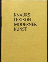 Knaurs Lexikon Moderner Kunst