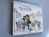 Victor och Josefine sjunger och spelar violin