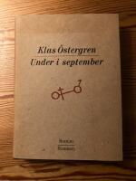 Under i september : roman