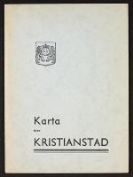 Karta över KRISTIANSTAD jämte förteckningar över gatunamn …