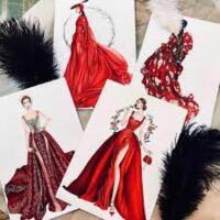 DRESSING IN DREAMS – The Couture Fashion Illustrations of Eris Tran