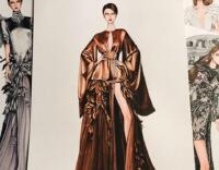 DRESSING IN DREAMS – The Couture Fashion Illustrations of Eris Tran