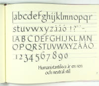 KALLIGRAFI F&Ouml;R NYB&Ouml;RJARE