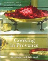 COOKING IN PROVENCE