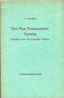 Det Nya testamentets sanning bestyrkt genom de apostoliska f&auml;derna