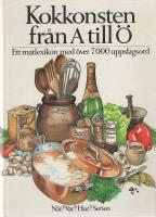 Kokkonsten fr&aring;n a till &ouml;