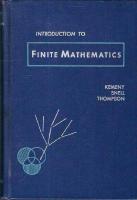 Introduction to Finite Mathematics