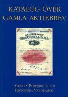 Katalog &ouml;ver gamla aktiebrev