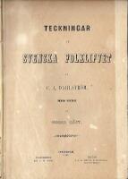 I Stockholm + Svenska folklifvet: teckningar / med text af Norna G&auml;st [J. A. Kiellman-G&ouml;ranson] / Humoristiska r&ouml;df&auml;rgsconturer av Brander