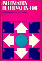 Information retrieval on-line