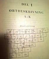 Svenska orter 1-3 (3 b&ouml;cker): 1: Ortbeskrivning A - K, 2: Ortbeskrivning L - &Ouml;;  3: Atlas