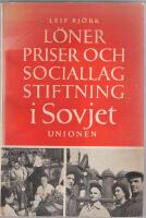 L&ouml;ner priser och sociallagstiftning i sovjetunionen