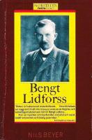 Bengt Lidforss : en levnadsteckning