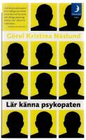 L&auml;r k&auml;nna psykopaten
