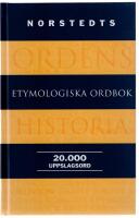 Norstedts etymologiska ordbok