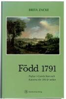 F&ouml;dd 1791 - Pojkar i Gamla stan och Katarina f&ouml;r 200 &aring;r sedan