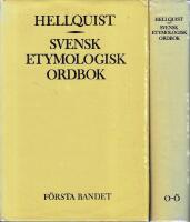 Svensk etymologisk ordbok 2 band