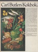 Carl Butlers kokbok