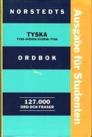 Norstedts tyska ordbok, Studentutg&aring;va : Tysk-svensk/Svensk-tysk