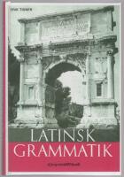 Latinsk grammatik