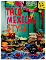 Taco mexican style