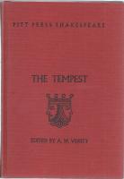 The Tempest. Edited by A.W. Verity