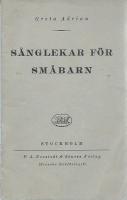 S&aring;nglekar f&ouml;r sm&aring;barn