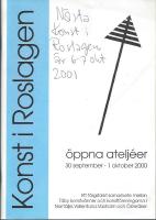 Konst i Roslagen - Öppna ateljéer 30 september-1 oktober 2000