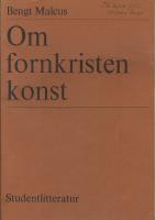 Om fornkristen konst