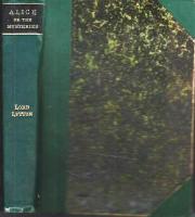 Alice, or the Mysteries