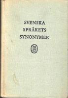 Svenska spr&aring;kets synonymer