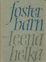 Fosterbarn. Dikter