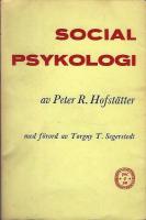 Socialpsykologi
