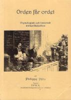 Orden f&aring;r ordet : etymologiskt och historiskt matspr&aring;kslexikon