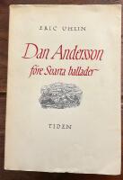 Dan Andersson f&ouml;re Svarta ballader