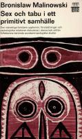 Sex och tabu i ett primitivt samh&auml;lle