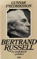 Bertrand Russell : en intellektuell i politiken