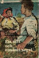 Ett vitt och ensamt segel