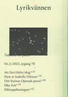 Lyrikv&auml;nnen : tidsskrift f&ouml;r poesi. Nr. 1/2023