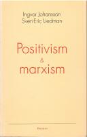 Positivism och marxism 