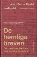 De hemliga breven : den politiska familjen och vardagens samtal