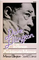 Duke Ellington in Person. An intimate memoir