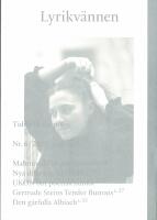 Lyrikv&auml;nnen : tidsskrift f&ouml;r poesi. Nr. 6 2024