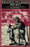 France in crisis : 1620-1675