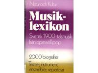 Musiklexikon - Svensk 1900-talsmusik fr&aring;n opera till pop